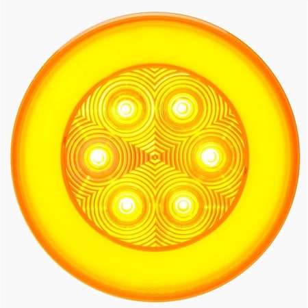 Optronics Yellow Parking/Rear Turn Signal, Pl-3 Connection STL101AB